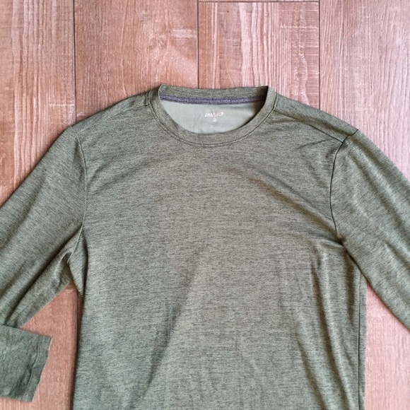 Men’s Forest Green 🌲Active Quick-Dry Long Sleeve - Picture 2 of 6